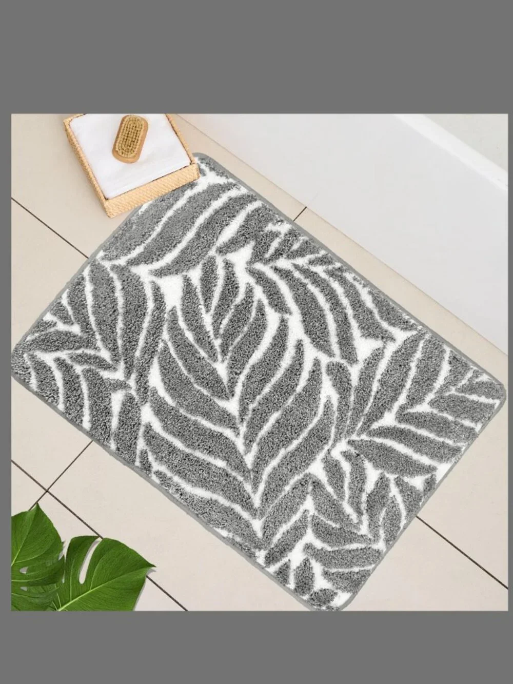 New bathroom rug, mat, rug, bathroom mat,